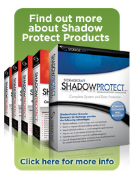 ShadowProtect boxed products.